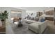 Open living space with sliding glass doors to the backyard, seamlessly connecting indoor/outdoor living at 5508 N 192Nd Ave, Litchfield Park, AZ 85340