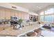 Spacious kitchen featuring a large island, stainless steel appliances, and great lighting at 9113 N 116Th Way, Scottsdale, AZ 85259