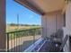 This covered patio overlooks native desert and farmland at 13035 N 34Th St # 7, Phoenix, AZ 85032