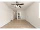 Versatile room with neutral tile flooring, multiple doors and entrances at 16833 N 17Th Pl, Phoenix, AZ 85022