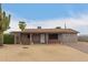 Charming single-story home with desert landscaping, brick accents, and covered porch at 16833 N 17Th Pl, Phoenix, AZ 85022