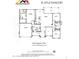 Detailed floor plan showcasing a 2450 square feet layout and spacious 2-car standard garage at 231Xx W Gloria Ln, Wittmann, AZ 85361