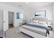 Serene bedroom with neutral tones, comfortable bedding, and stylish decor at 2835 W Eagle Talon Rd, Phoenix, AZ 85085