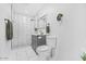 Modern bathroom featuring a tiled shower, updated vanity, and contemporary fixtures at 2921 W Luke Ave, Phoenix, AZ 85017
