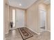Bright entryway with a decorative rug, neutral walls, and views to the interior at 39758 N Hailey Ln, Queen Creek, AZ 85140