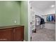 Spacious walk-in closet with custom built-in shelving and hanging rods for optimal organization at 39758 N Hailey Ln, Queen Creek, AZ 85140