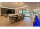 Bright living room boasts recessed lighting, hardwood flooring, and comfortable furniture at 7278 E Echo Ln, Scottsdale, AZ 85258