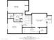 Detailed second floor plan featuring bedrooms, bathrooms, laundry, and balcony layout at 8001 N 3Rd Pl, Phoenix, AZ 85020
