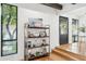Bright living space featuring wood floors and a large window offering a serene view of the outdoors at 8001 N 3Rd Pl, Phoenix, AZ 85020