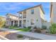 Inviting two-story home featuring a charming balcony, well-manicured landscaping and nice curb appeal at 2601 S Entwistle St, Gilbert, AZ 85295