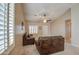 Open living room featuring neutral tones and an abundance of natural light at 30718 N Coral Bean Dr, San Tan Valley, AZ 85143