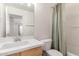 Bright bathroom offers modern fixtures and stone countertops at 453 N Alder Ct, Gilbert, AZ 85233