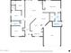 Detailed floor plan showcases the layout of the home with labeled rooms and features for easy visualization at 4913 E Halifax St, Mesa, AZ 85205