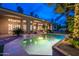 Inviting backyard pool with lush landscaping, perfect for relaxation and enjoying outdoor living at 6132 E Yucca St, Scottsdale, AZ 85254