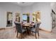 Cozy dining room with outdoor views at 7482 S Mccormick Way, Queen Creek, AZ 85142