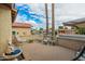 Outdoor patio featuring comfortable seating and a tranquil fountain, perfect for relaxation at 980 Leisure World --, Mesa, AZ 85206