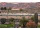 Scenic backyard view of mountains with desert landscaping at 12660 E Pivot Peak --, Gold Canyon, AZ 85118