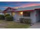 Charming front exterior view of the home with a carport at 1324 W 15Th St, Tempe, AZ 85281