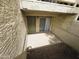 Private, walled patio with door to unit #152 at 1331 W Baseline Rd # 152, Mesa, AZ 85202