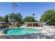 Relaxing community pool with lounge chairs, perfect for enjoying sunny days and recreation at 14266 N 2Nd Ave, Phoenix, AZ 85023