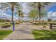 Enjoy an afternoon stroll on the paved walking path lined with mature trees and lush landscaping at 22864 E Via Del Sol --, Queen Creek, AZ 85142