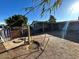 Large backyard with mature trees and ample space at 4002 N 58Th Dr, Phoenix, AZ 85031