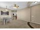 Spacious dining room shows seamless transition to other rooms, perfect for entertaining and comfortable living at 6271 S Twilight Ct, Gilbert, AZ 85298