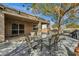 Outdoor patio area with pavers and an outdoor kitchen area, perfect for entertaining guests at 6271 S Twilight Ct, Gilbert, AZ 85298