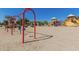 Community playground with swings, climbing structures, slides, and park benches at 6271 S Twilight Ct, Gilbert, AZ 85298