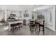 Kitchen with a view, features a breakfast nook and a window that overlooks the backyard at 1252 N Jackson St, Gilbert, AZ 85233