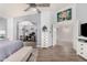 View from the main bedroom of a desk area and doorway to another room at 1252 N Jackson St, Gilbert, AZ 85233