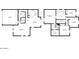 Detailed floorplan showcasing the layout of the home, including room dimensions and overall flow at 1717 W Pollack St, Phoenix, AZ 85041