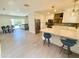 Bright, open concept design showcases a seamless flow between kitchen, dining, and living areas at 1901 E Missouri Ave # 220, Phoenix, AZ 85016