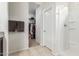 Well-lit bathroom featuring a spacious shower stall and convenient access to a walk-in closet at 2426 E San Gabriel Trl, Casa Grande, AZ 85194