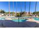 A community spa and pool area for residents to relax and enjoy at 30 E Brown Rd # 2052, Mesa, AZ 85201