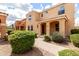 Inviting two-story home with a landscaped walkway leading to the front door at 3507 E Erie St, Gilbert, AZ 85295