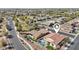 Scenic aerial view showcasing the property's prime location within a well-established residential community at 5779 S Penrose Dr, Gilbert, AZ 85298