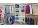 Organized walk-in closet with shelving, hanging racks, and plenty of space at 5779 S Penrose Dr, Gilbert, AZ 85298