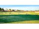 The Corte Bella Golf Club driving range offers a lush green setting for golf practice and enjoyment at 12820 W La Vina Dr, Sun City West, AZ 85375