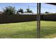 Spacious backyard with lush green lawn and block fence at 1337 W Elna Rae St, Tempe, AZ 85281