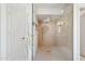 Modern bathroom with a glass shower featuring a rainfall shower head and a tiled surround at 16409 N 62Nd Way, Scottsdale, AZ 85254