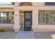 Welcoming front entrance with security door and views from the large front windows, including home address at 18823 N 41St Dr, Glendale, AZ 85308