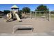 Community playground featuring slides, swings, and monkey bars for outdoor enjoyment at 2678 E Firestone Dr, Chandler, AZ 85249