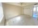 Bedroom featuring a ceiling fan, closet, and natural lighting at 3133 N 81St Ave, Phoenix, AZ 85033