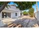 Backyard featuring covered patio and desert landscaping at 1209 N 87Th St, Scottsdale, AZ 85257