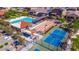 Extensive community amenities including pools, tennis courts, and recreation areas for an active lifestyle at 17289 W Daley Ln, Surprise, AZ 85387