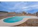 Scenic backyard view featuring a large in-ground pool, offering a relaxing and private outdoor retreat at 1816 W Villa Maria Dr, Phoenix, AZ 85023