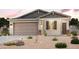 Charming single-story home featuring a neutral color palette, desert landscaping, and inviting front entrance at 18227 W Daley Ln, Surprise, AZ 85387
