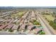 A neighborhood aerial shows community green space and homes with pools at 41734 N Cielito Linda Way, San Tan Valley, AZ 85140