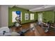 Spacious exercise room equipped with various workout machines and equipment at 5350 E Deer Valley Dr # 1419, Phoenix, AZ 85054